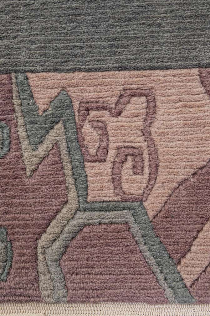 8' 4 x 11' 6 Hand Knotted Tibet Wool Rug