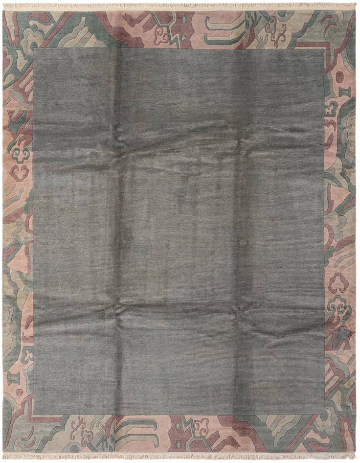 Detail image of 8' 4 x 11' 6 Hand Knotted Tibet Wool Rug