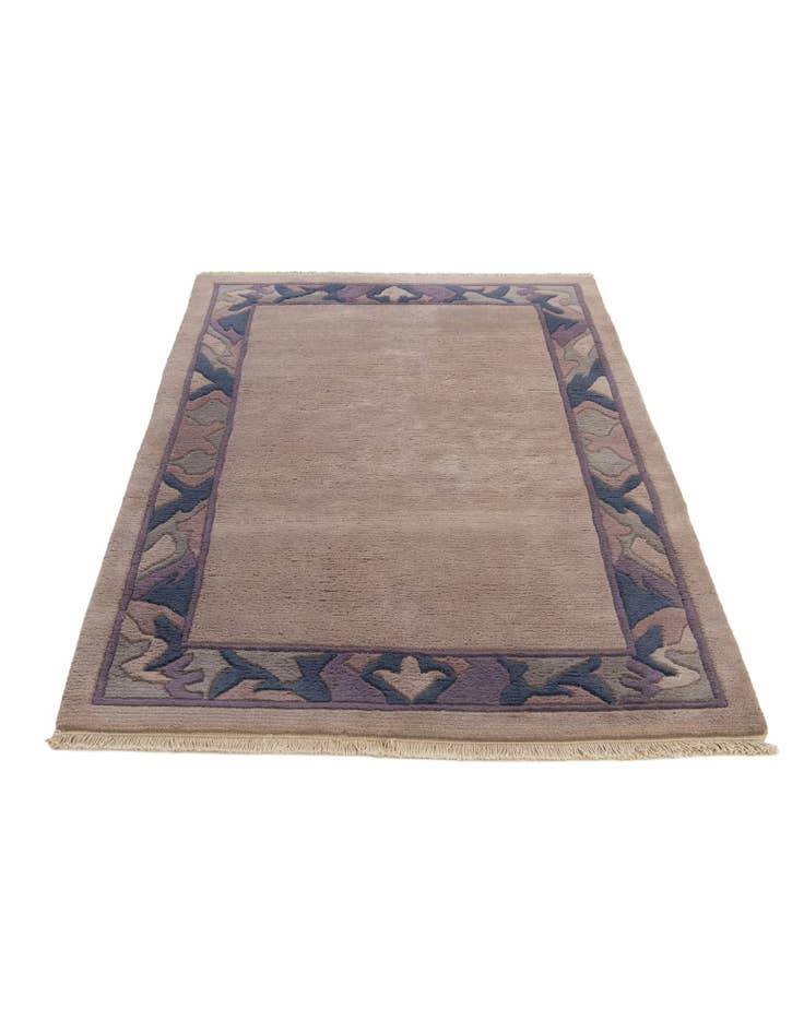 Detail image of 4' 3 x 6' 2 Hand Knotted Tibet Wool Rug