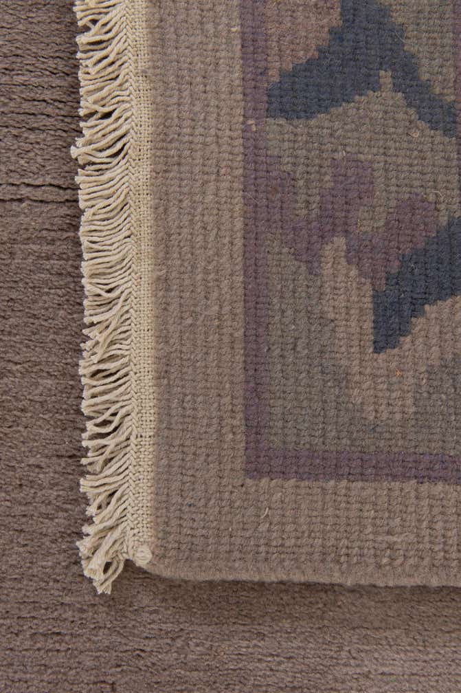 4' 3 x 6' 2 Hand Knotted Tibet Wool Rug