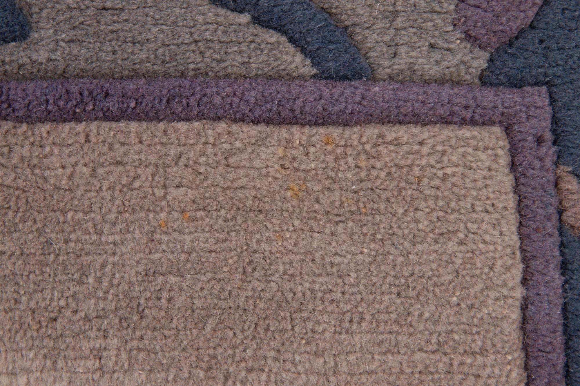 4' 3 x 6' 2 Hand Knotted Tibet Wool Rug