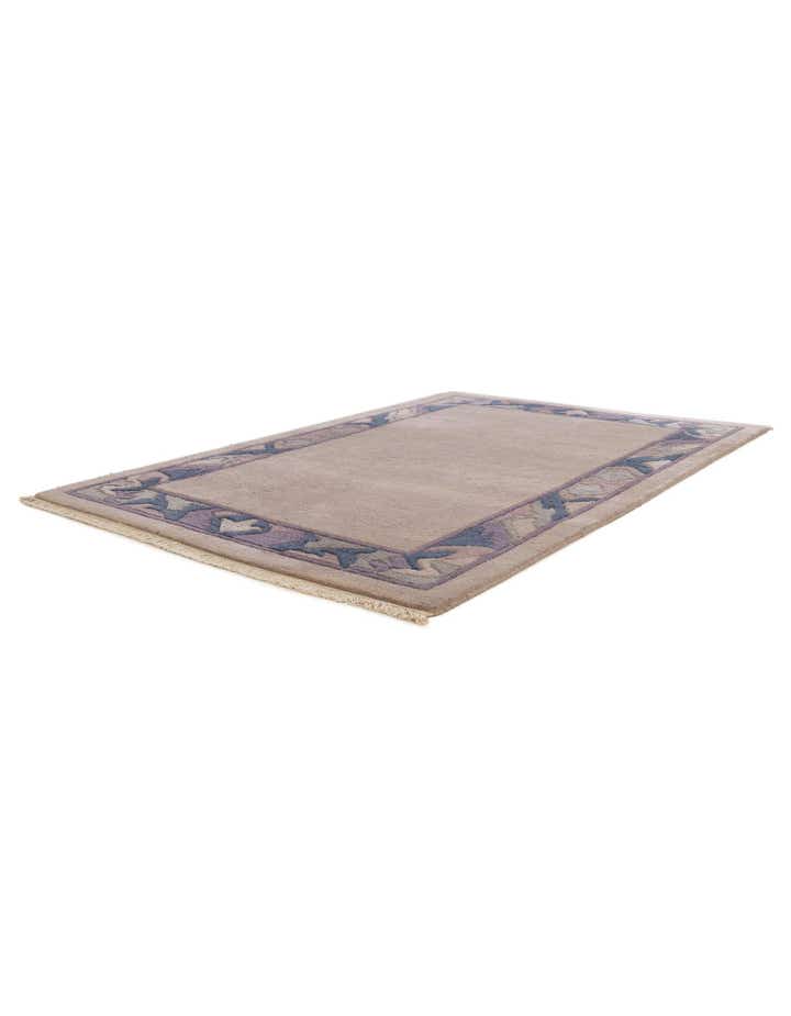 4' 3 x 6' 2 Hand Knotted Tibet Wool Rug