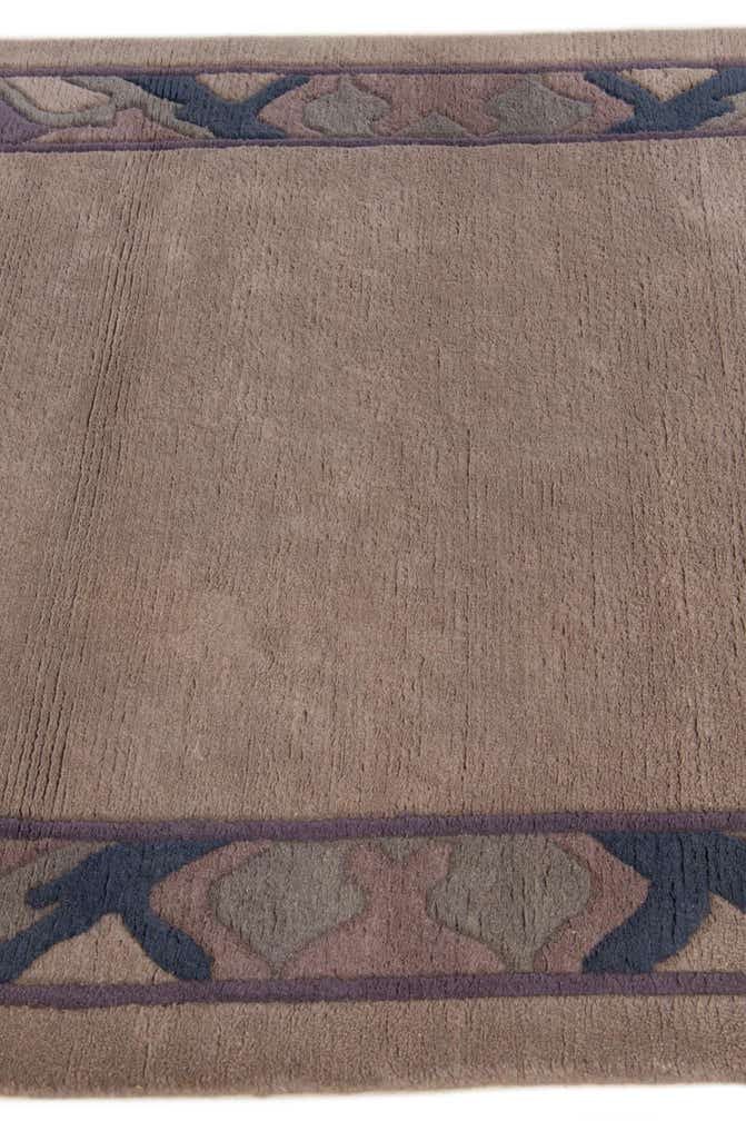 4' 3 x 6' 2 Hand Knotted Tibet Wool Rug