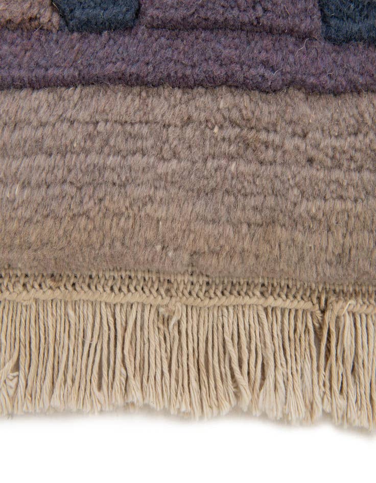 Detail image of 4' 3 x 6' 2  Hand Knotted Tibet Wool Rug