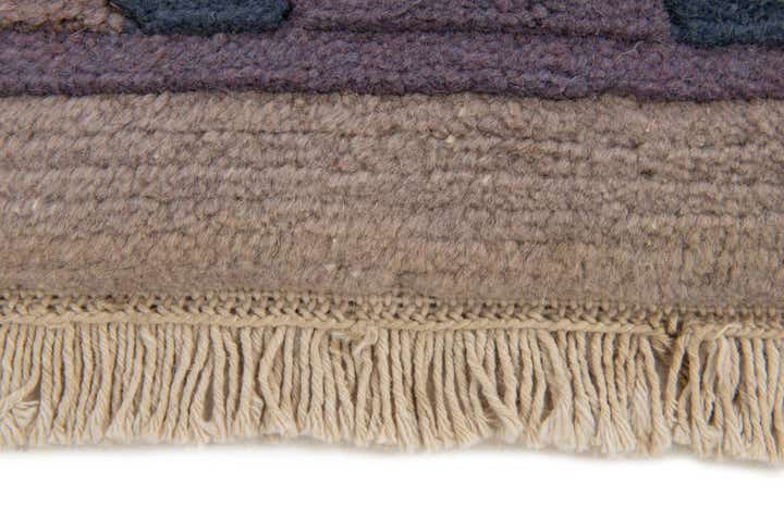 4' 3 x 6' 2 Hand Knotted Tibet Wool Rug