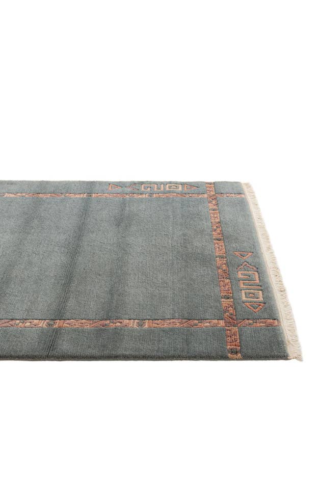 Detail image of 4' 2 x 5' 10 Hand Knotted Tibet Wool Rug