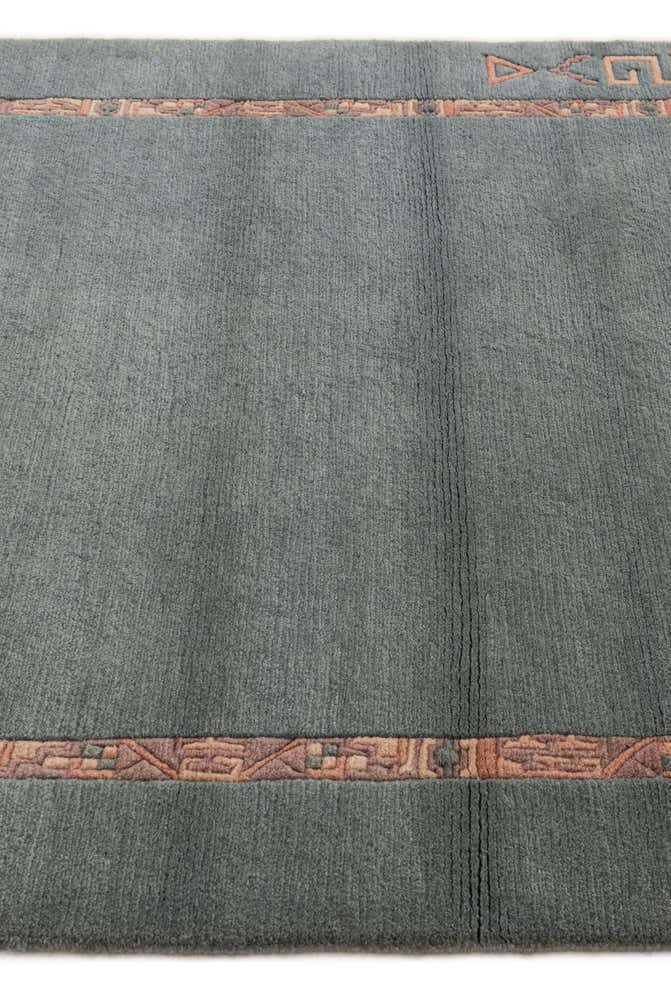 4' 2 x 5' 10 Hand Knotted Tibet Wool Rug