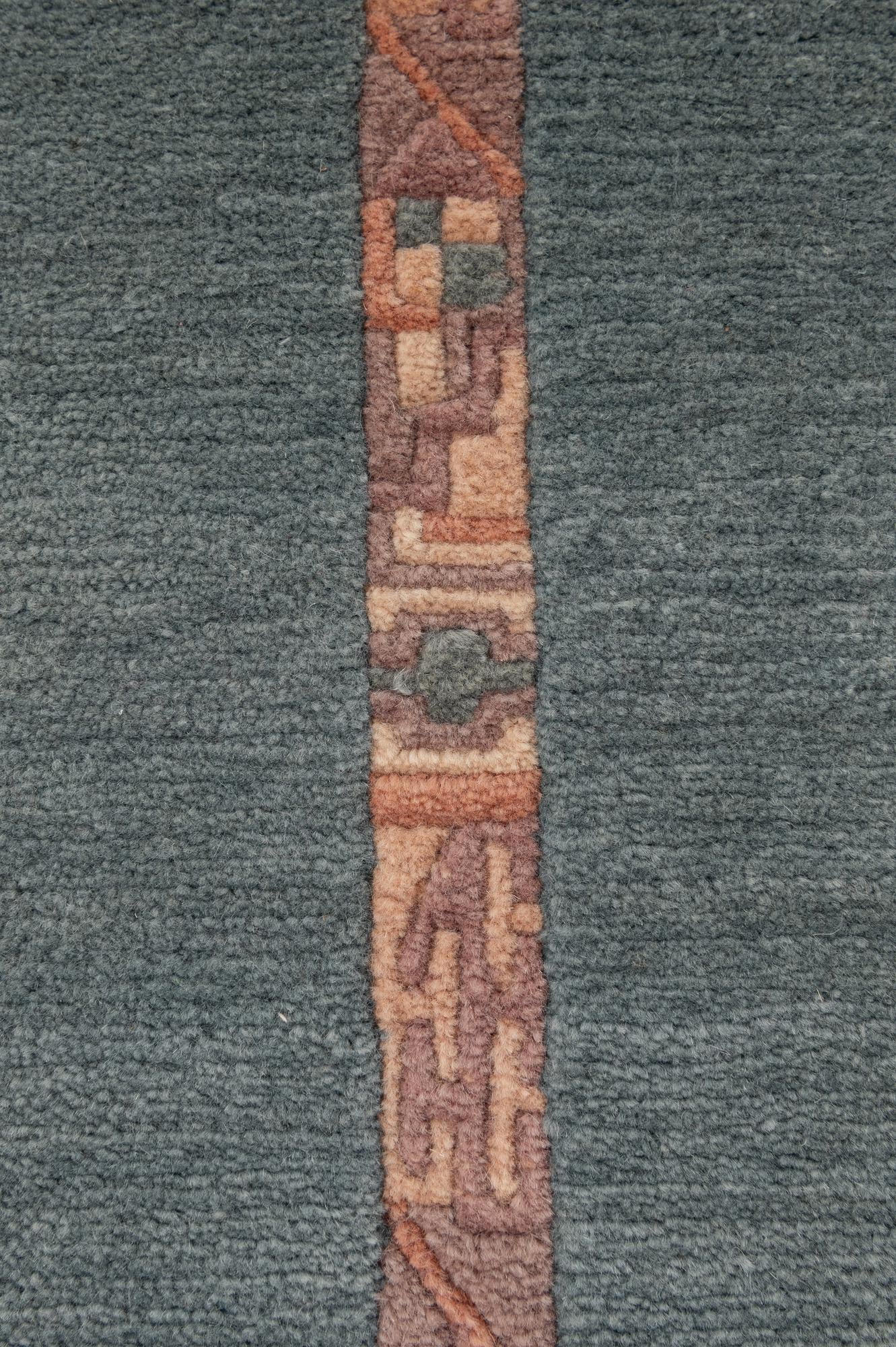 4' 2 x 5' 10 Hand Knotted Tibet Wool Rug