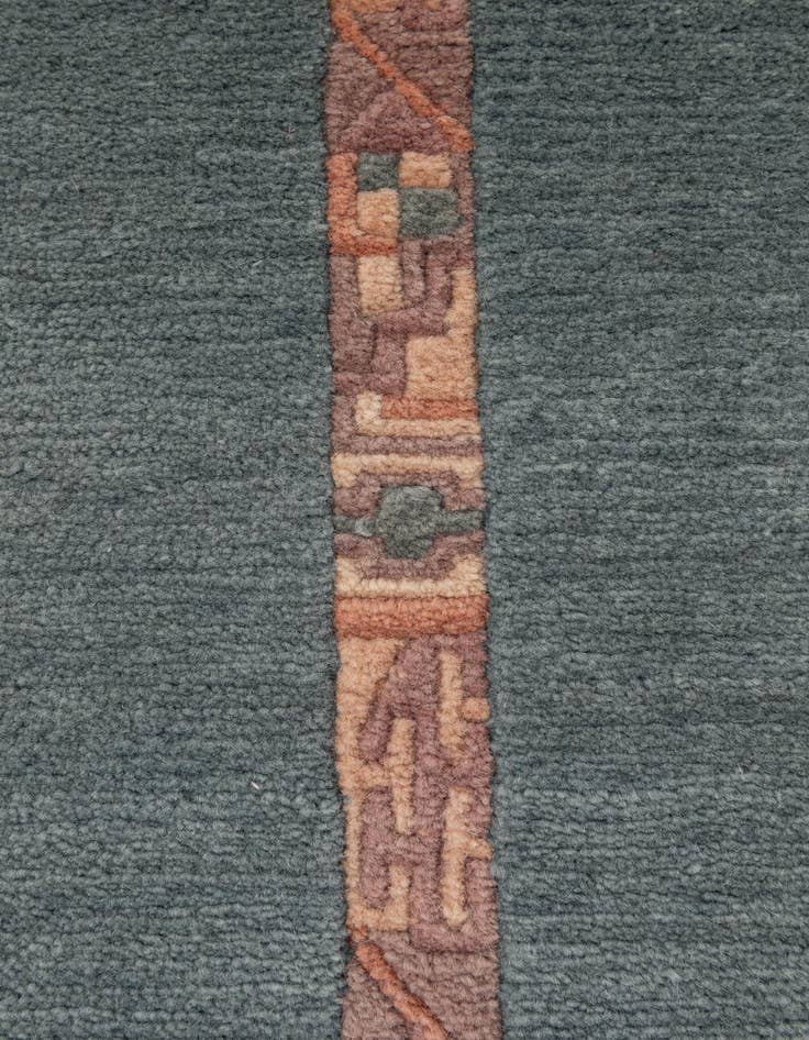 Detail image of 4' 2 x 5' 10  Hand Knotted Tibet Wool Rug