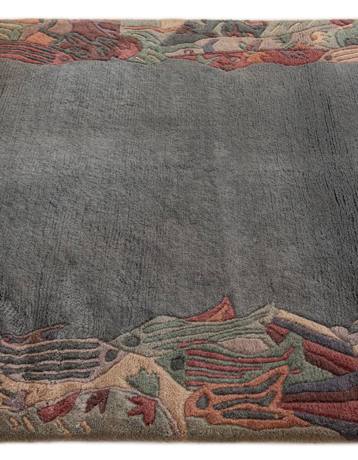Detail image of 4' 3 x 5' 10  Hand Knotted Tibet Wool Rug