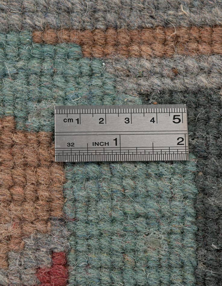 Detail image of 4' 2 x 5' 11  Hand Knotted Tibet Wool Rug