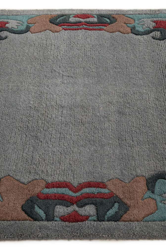 4' 2 x 5' 11 Hand Knotted Tibet Wool Rug