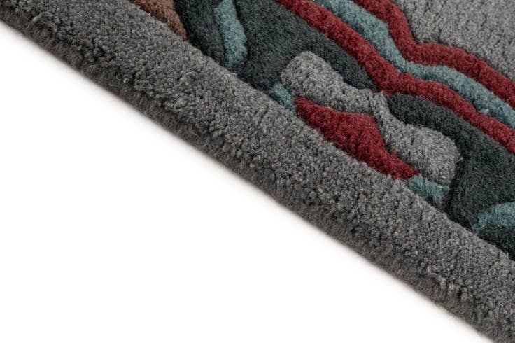 Detail image of 4' 2 x 5' 11 Hand Knotted Tibet Wool Rug