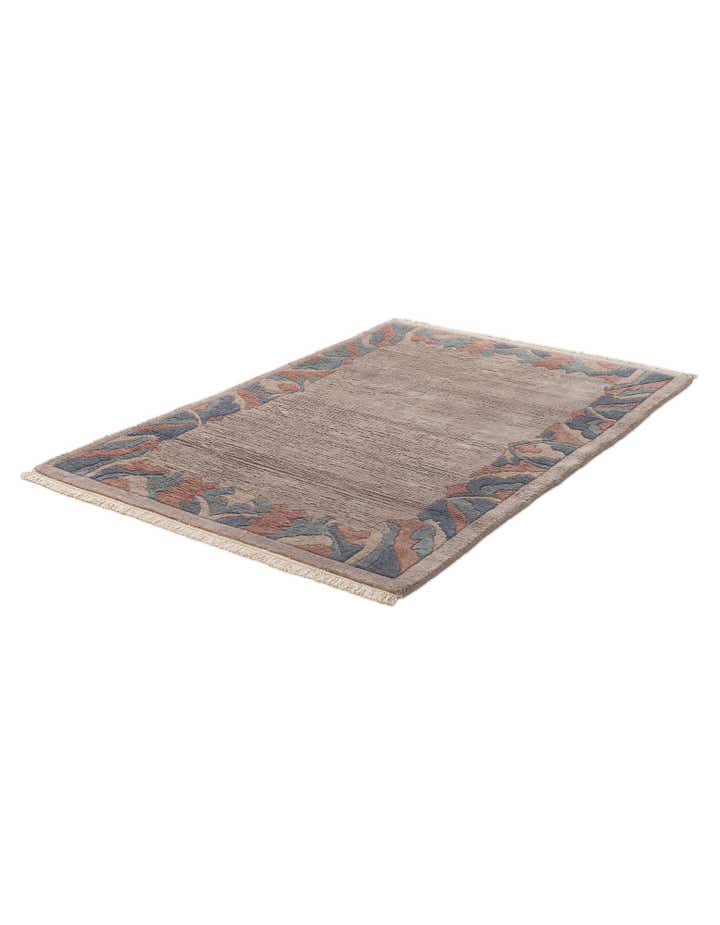 4' x 6' 2 Hand Knotted Tibet Wool Rug