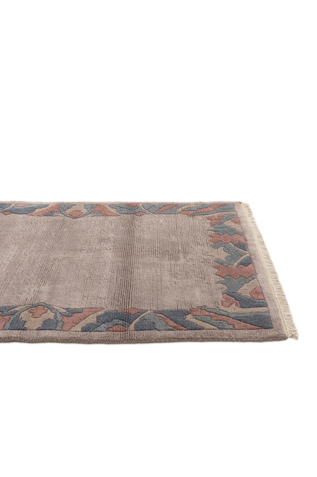 4' x 6' 2 Hand Knotted Tibet Wool Rug