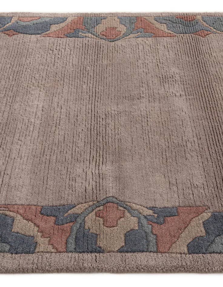 Detail image of 4' x 6' 2  Hand Knotted Tibet Wool Rug