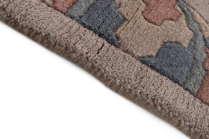 4' x 6' 2 Hand Knotted Tibet Wool Rug