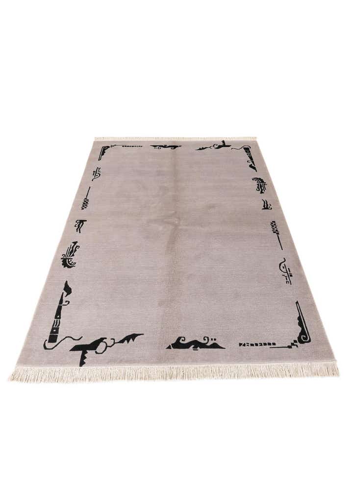 5' 7 x 7' 5 Hand Knotted Tibet Wool Rug