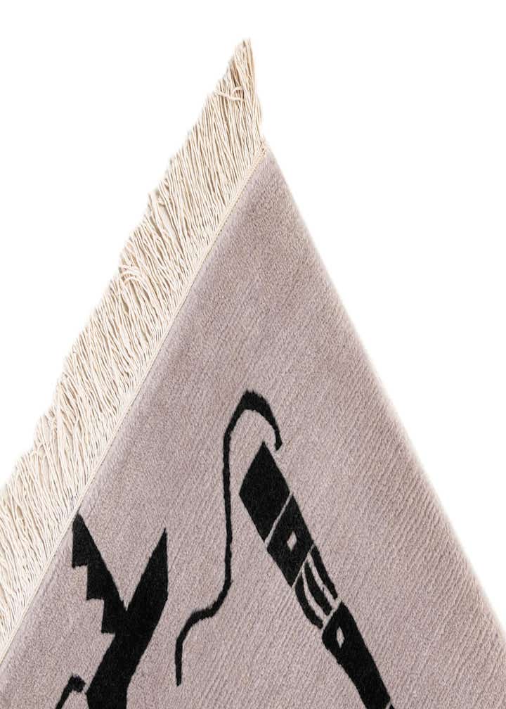 5' 7 x 7' 5 Hand Knotted Tibet Wool Rug