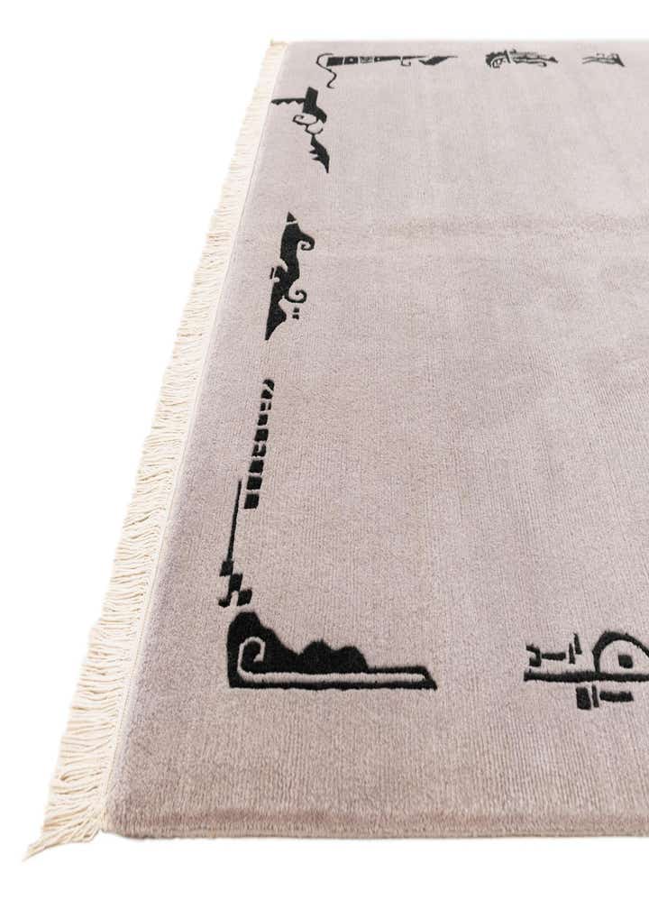 5' 7 x 7' 5 Hand Knotted Tibet Wool Rug