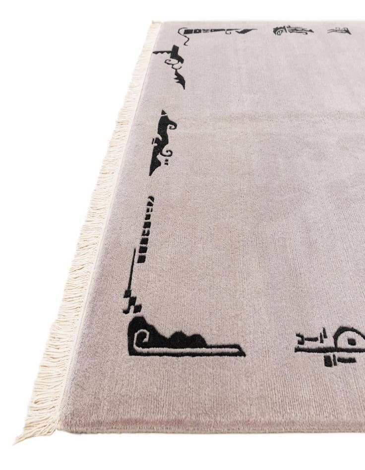 Detail image of 5' 7 x 7' 5 Hand Knotted Tibet Wool Rug