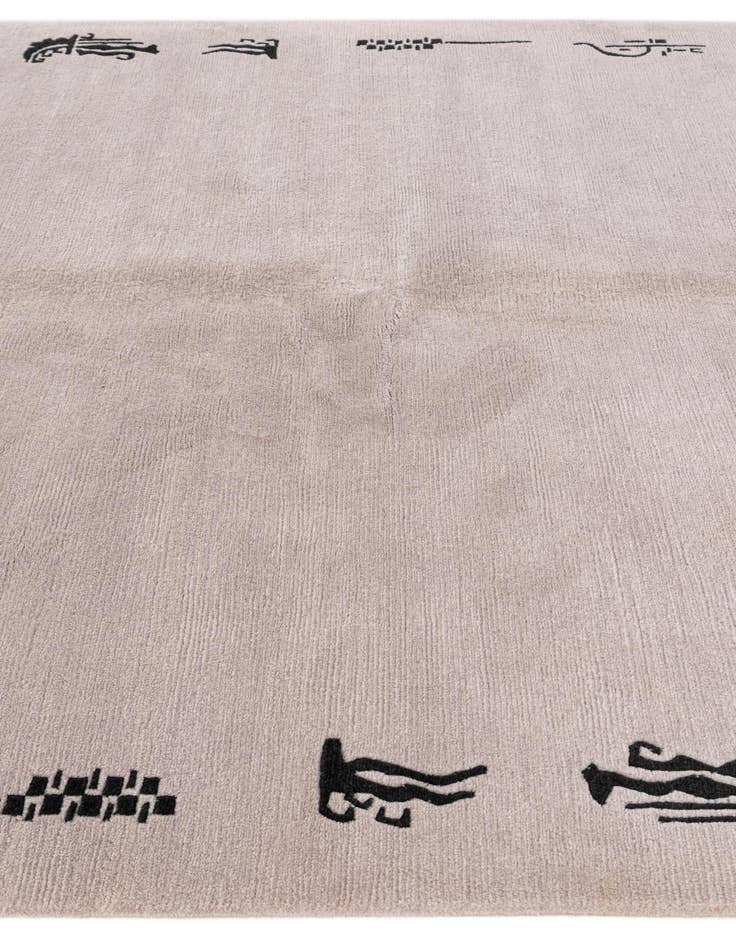 Detail image of 5' 7 x 7' 5 Hand Knotted Tibet Wool Rug