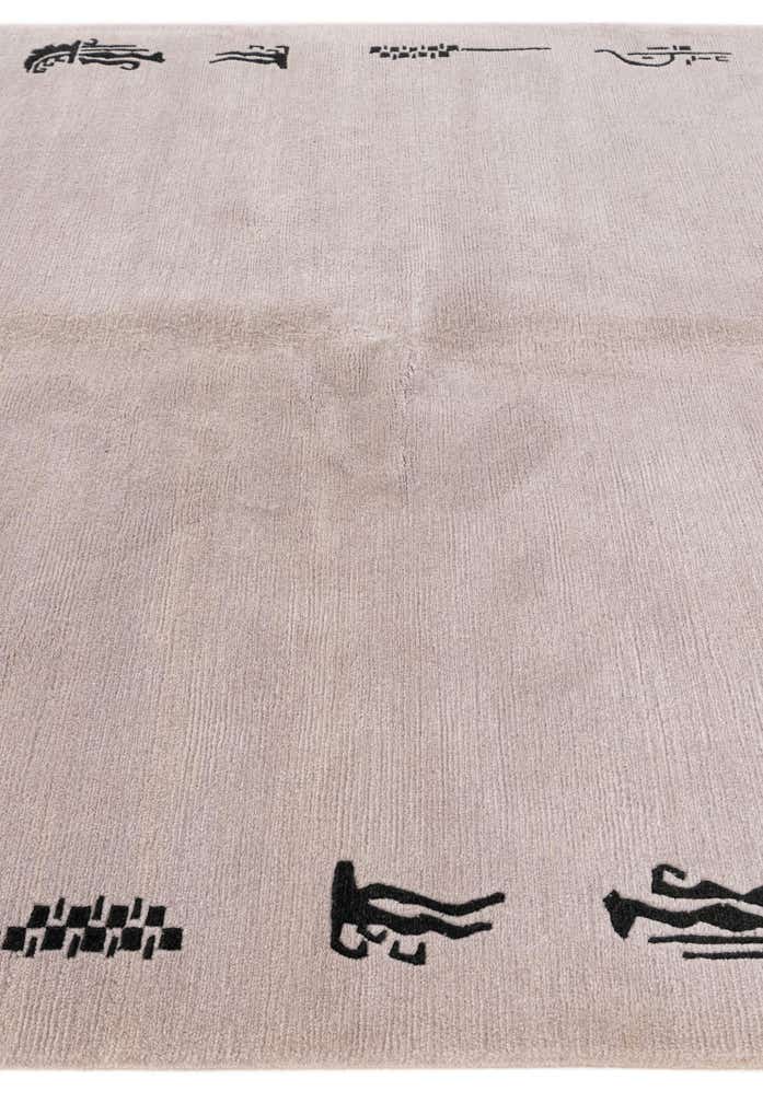5' 7 x 7' 5 Hand Knotted Tibet Wool Rug