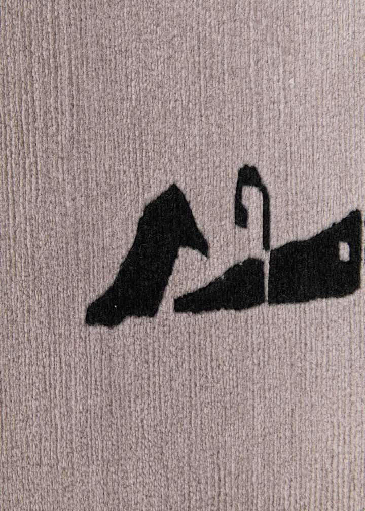 5' 7 x 7' 5 Hand Knotted Tibet Wool Rug