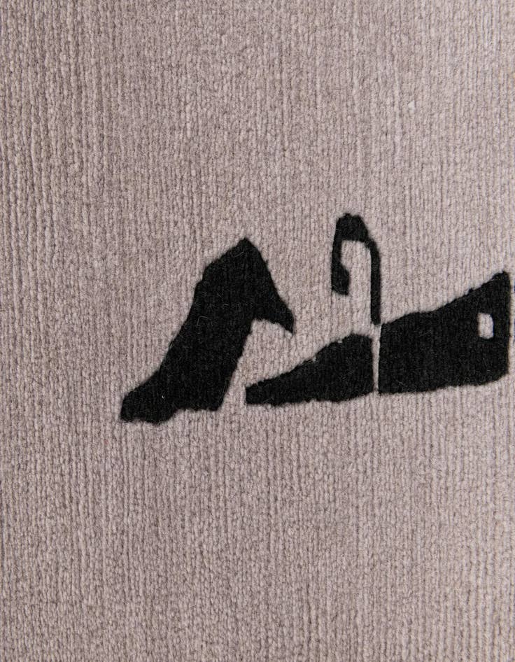 Detail image of 5' 7 x 7' 5 Hand Knotted Tibet Wool Rug