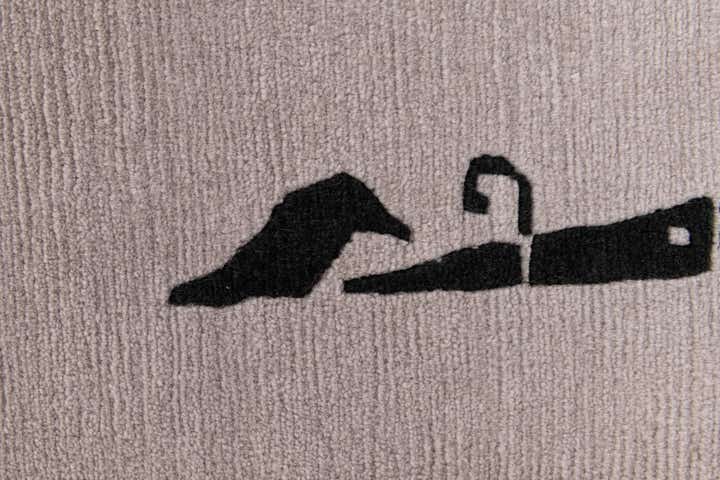 5' 7 x 7' 5 Hand Knotted Tibet Wool Rug