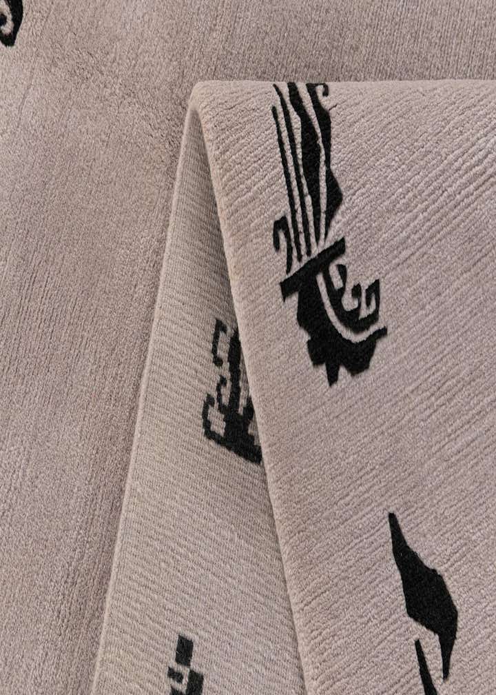 5' 7 x 7' 5 Hand Knotted Tibet Wool Rug