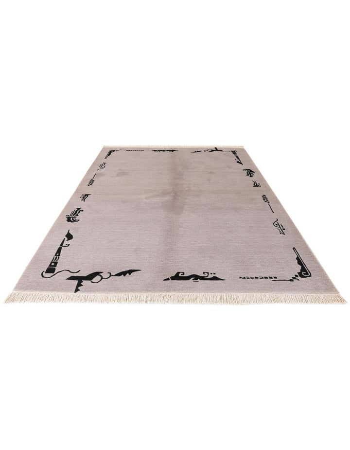 5' 7 x 7' 5 Hand Knotted Tibet Wool Rug