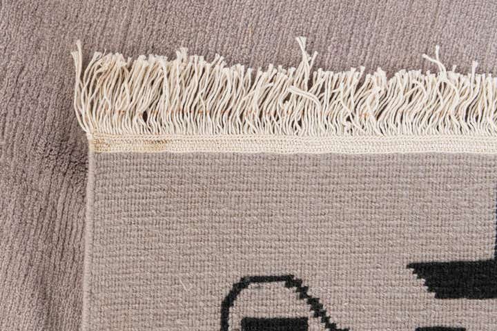 5' 7 x 7' 5 Hand Knotted Tibet Wool Rug