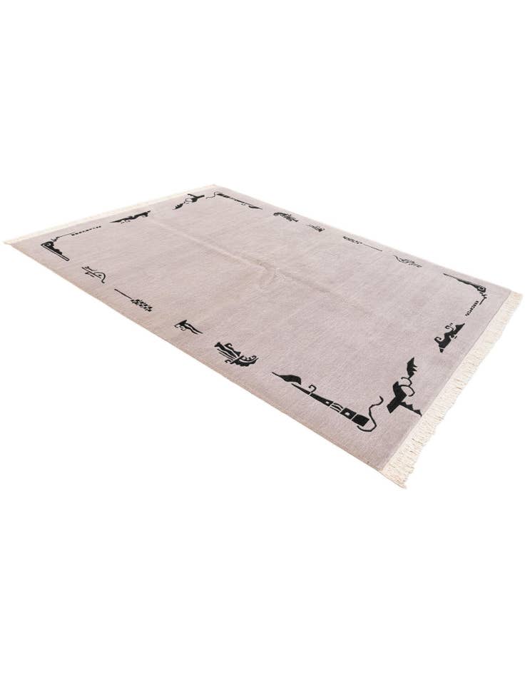 Detail image of 5' 7 x 7' 5  Hand Knotted Tibet Wool Rug