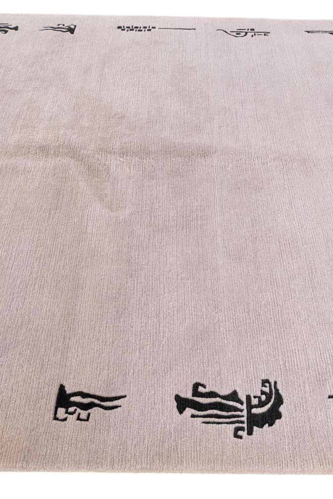 5' 7 x 7' 5 Hand Knotted Tibet Wool Rug