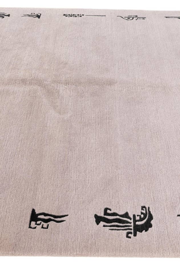 Detail image of 5' 7 x 7' 5 Hand Knotted Tibet Wool Rug