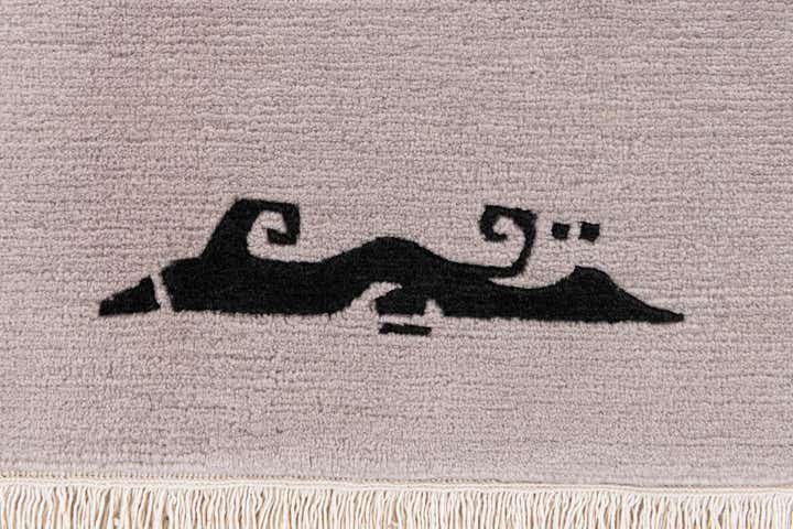 5' 7 x 7' 5 Hand Knotted Tibet Wool Rug