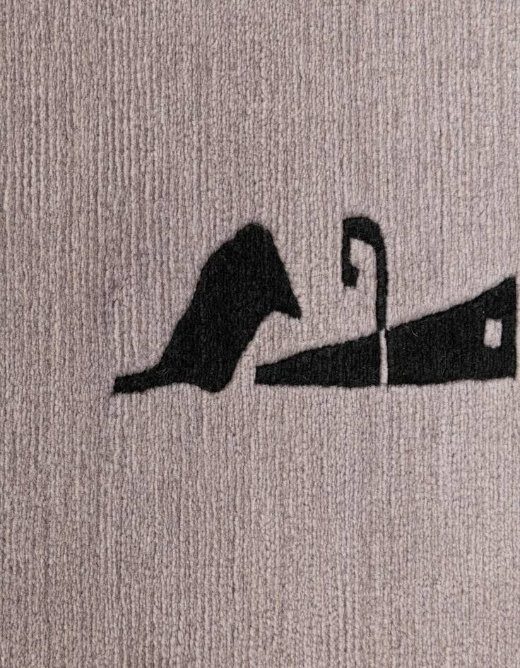 Detail image of 5' 7 x 7' 5  Hand Knotted Tibet Wool Rug