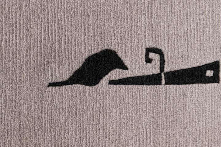 5' 7 x 7' 5 Hand Knotted Tibet Wool Rug