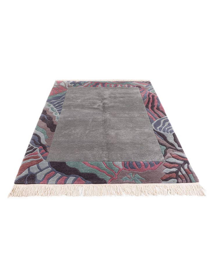 Detail image of 4' 9 x 6' 6 Hand Knotted Tibet Wool Rug