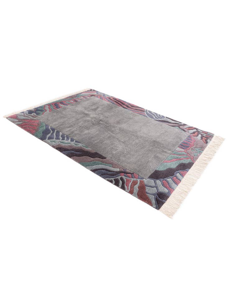 Detail image of 4' 9 x 6' 6 Hand Knotted Tibet Wool Rug