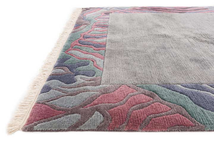 4' 9 x 6' 6 Hand Knotted Tibet Wool Rug