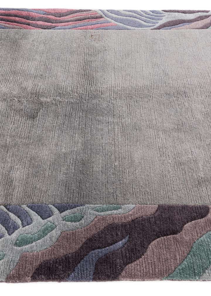 4' 9 x 6' 6 Hand Knotted Tibet Wool Rug