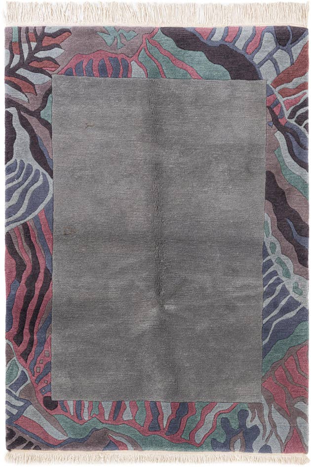 Detail image of 4' 9 x 6' 6 Hand Knotted Tibet Wool Rug