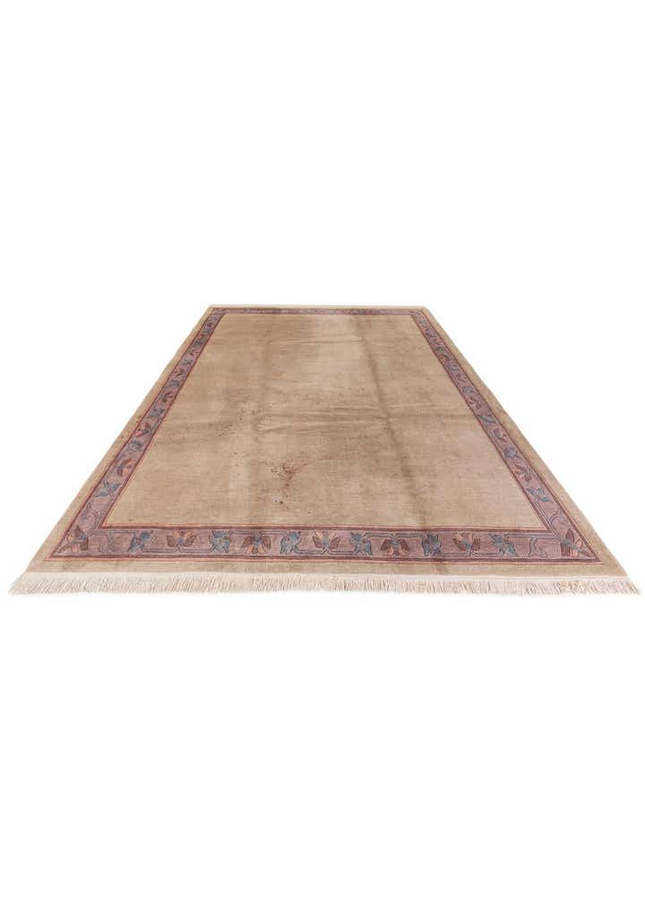 8' x 11' 4 Hand Knotted Tibet Wool Rug