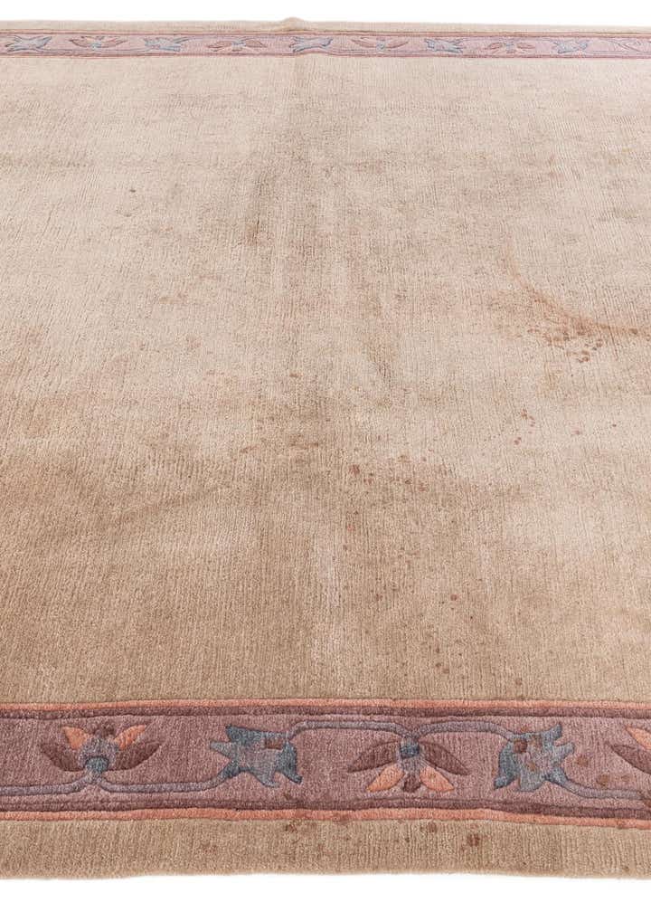 8' x 11' 4 Hand Knotted Tibet Wool Rug