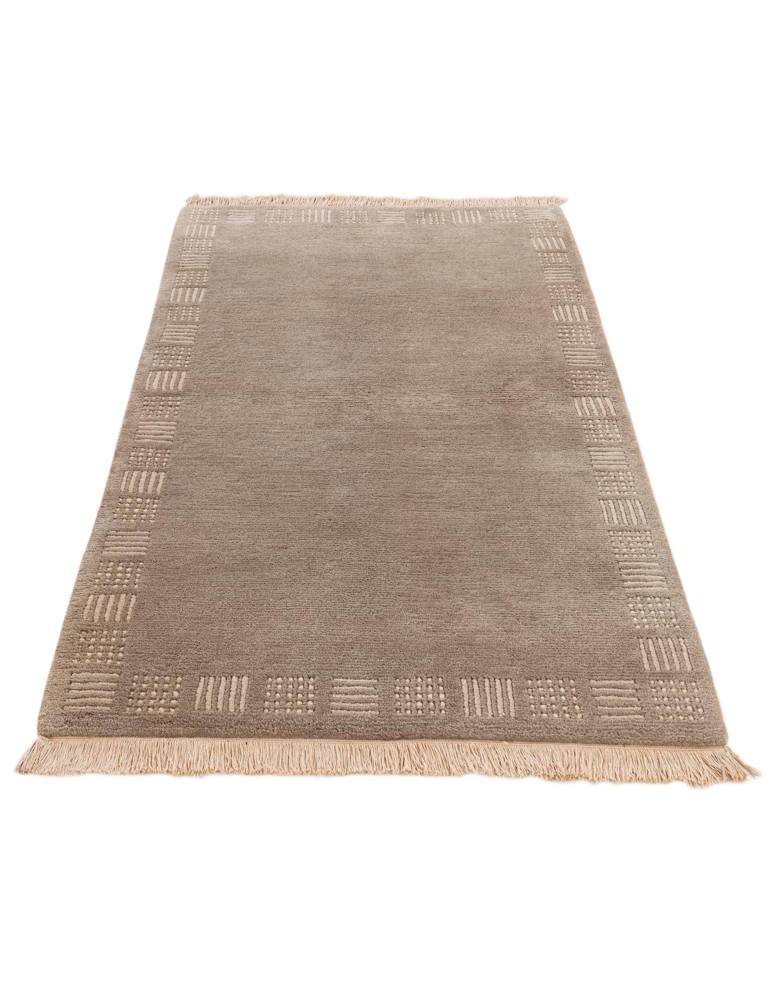 3' x 5' 2 Hand Knotted Tibet Wool Rug