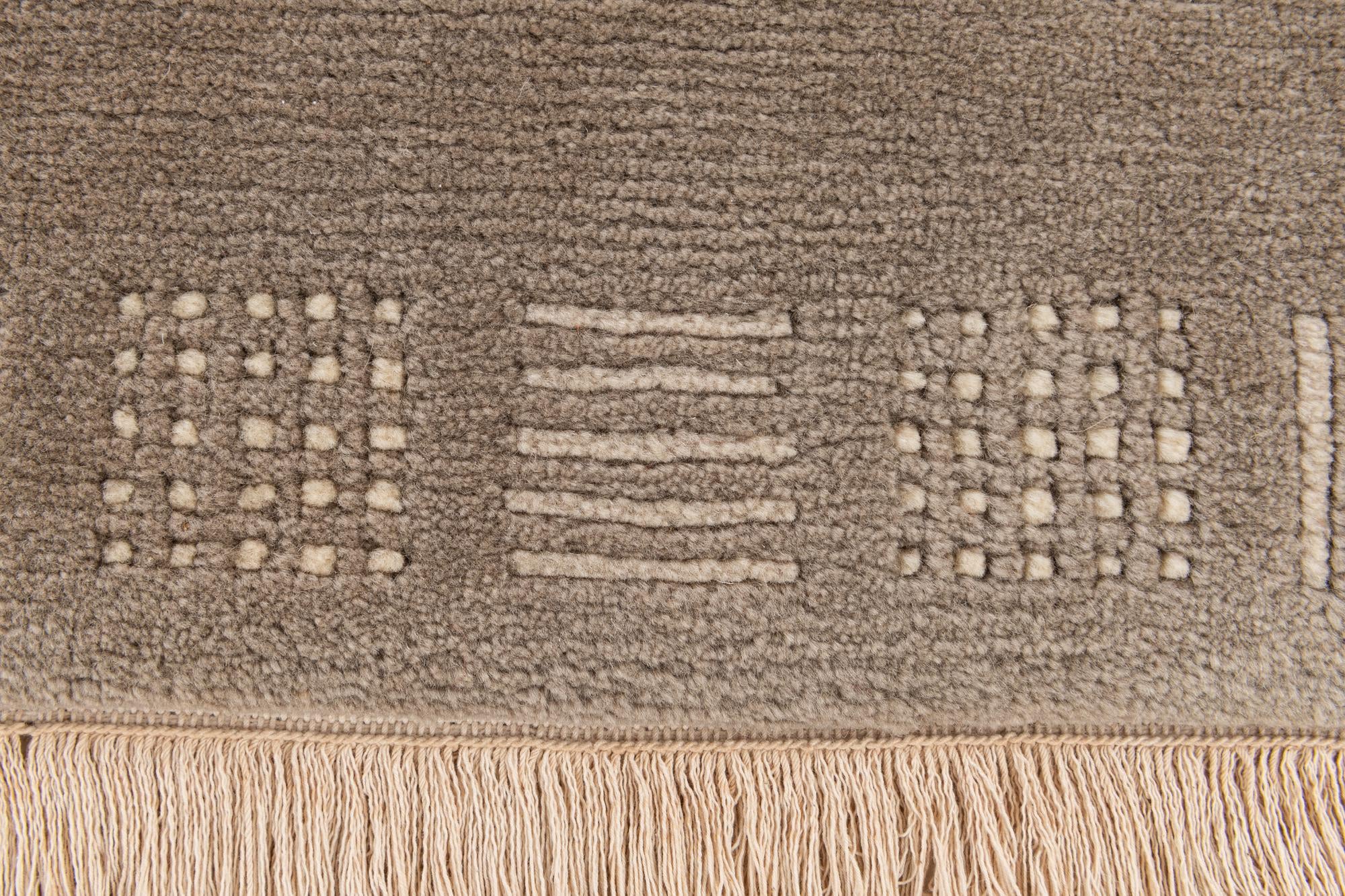 3' x 5' 2 Hand Knotted Tibet Wool Rug