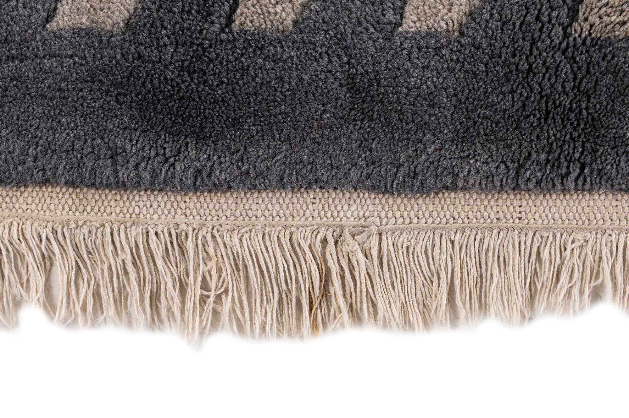 205cm x 300cm anudado a mano Tibet Alfombra Lana