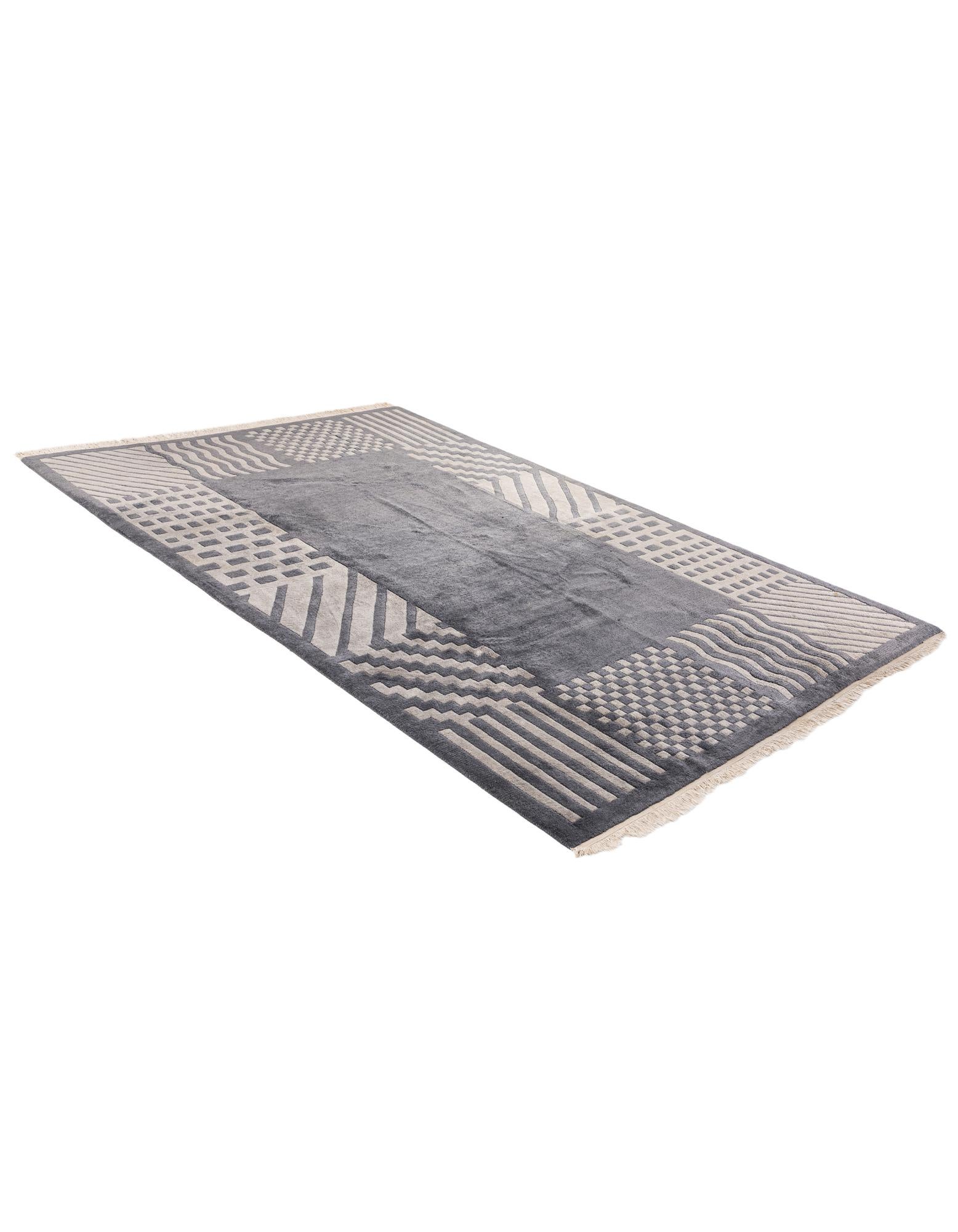 205cm x 300cm anudado a mano Tibet Alfombra Lana